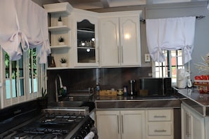 Microwave, oven, stovetop