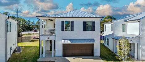 Fassade der Unterkunft