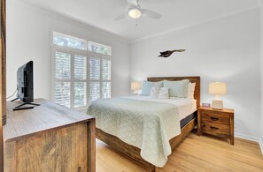 4 bedrooms, iron/ironing board, free WiFi