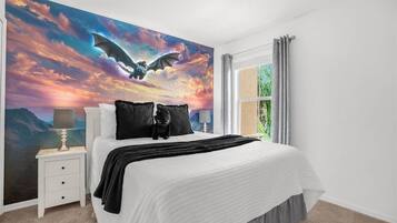 4 chambres, lit parapluie, Wi-Fi, draps fournis