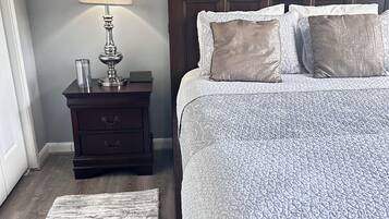 3 bedrooms, iron/ironing board, travel crib, free WiFi
