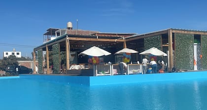 Villa, Sun and relaxation near Huacachina Ica oasis