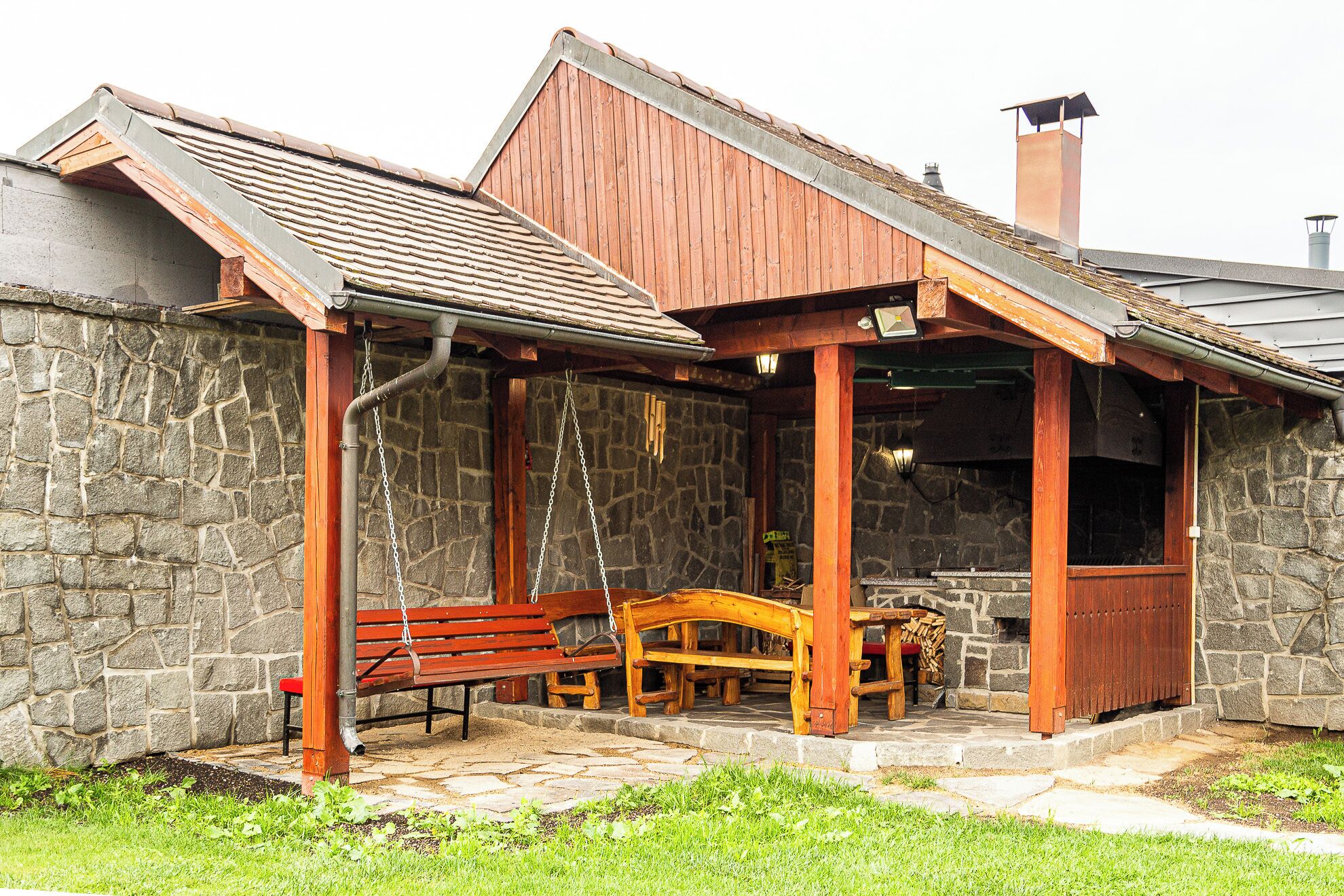 Enceinte de l’hébergement