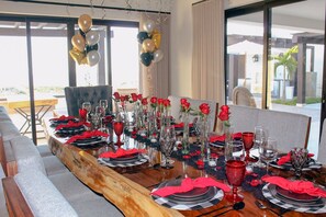Dining - MARCOS PLACE Spacious 5-bedroom villa with a beautiful view of the Pacific. (Cabo San Lucas)