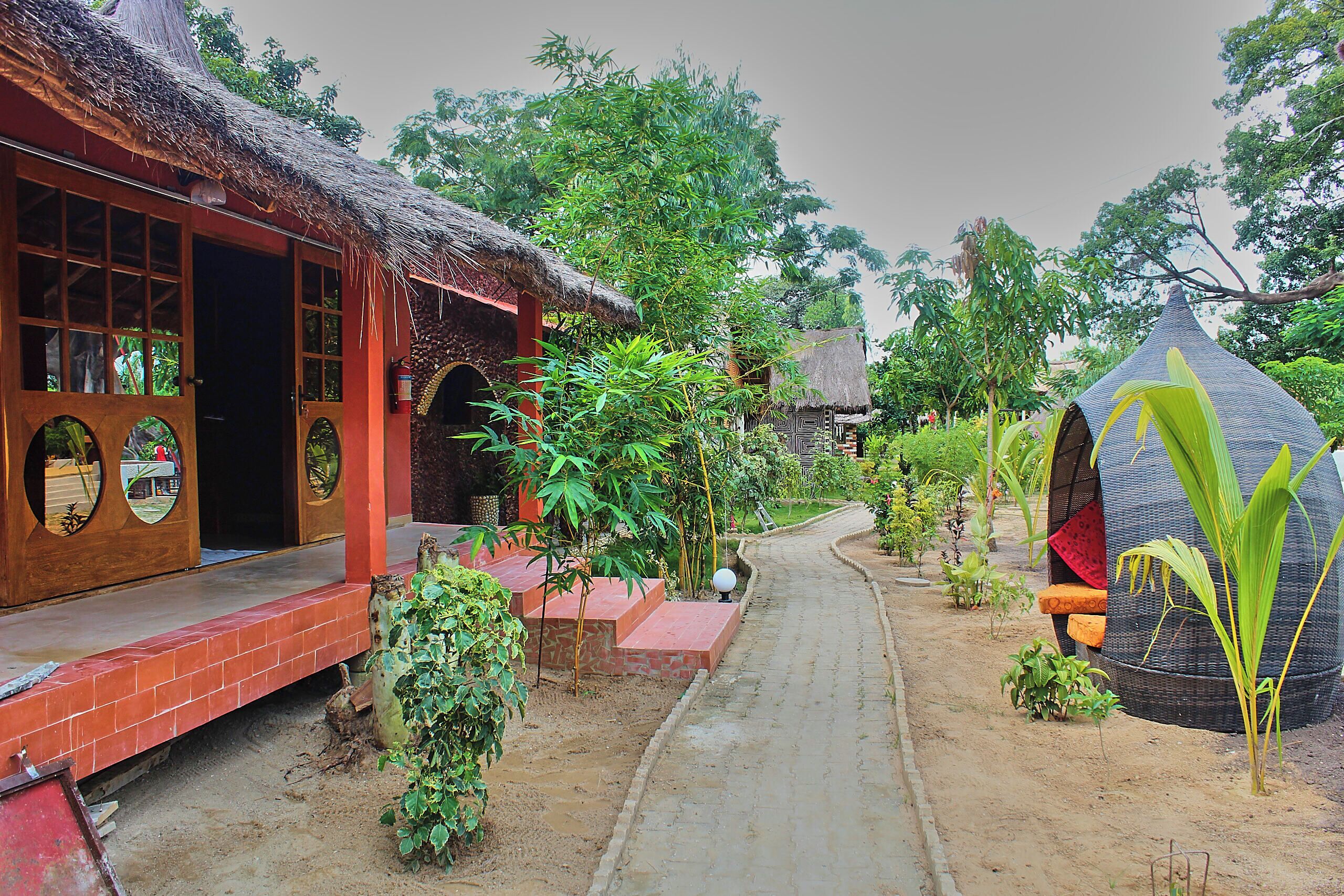 Vil·la, vistes a la piscina | Decoració individual i mobiliari individual 