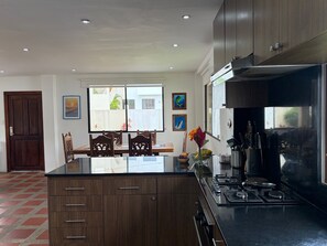 Microwave, oven, stovetop