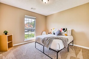 Desk, iron/ironing board, travel crib, WiFi
