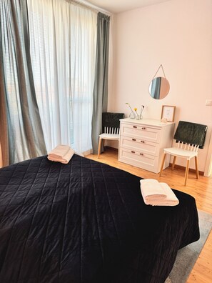 2 Schlafzimmer, Bügeleisen/Bügelbrett, WLAN, Bettwäsche