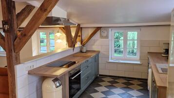 Kühlschrank, Ofen, Herdplatte, Geschirrspüler