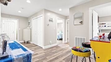 5 bedrooms, iron/ironing board, travel cot, free WiFi