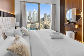 2 室のベッドルーム、セーフティボックス (室内)、アイロン / アイロン台、旅行用ベビーベッド