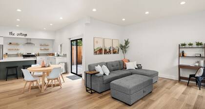 This cottage offers a spacious layout ideal for relaxing or working remotely.