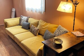 Smart TV y chimenea