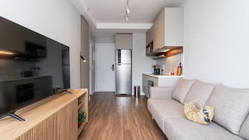 Apartment | Living area | 40-inch Smart TV with digital channels