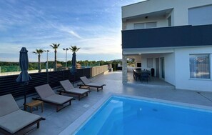 Una piscina climatizada