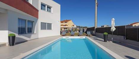 Piscine chauffée