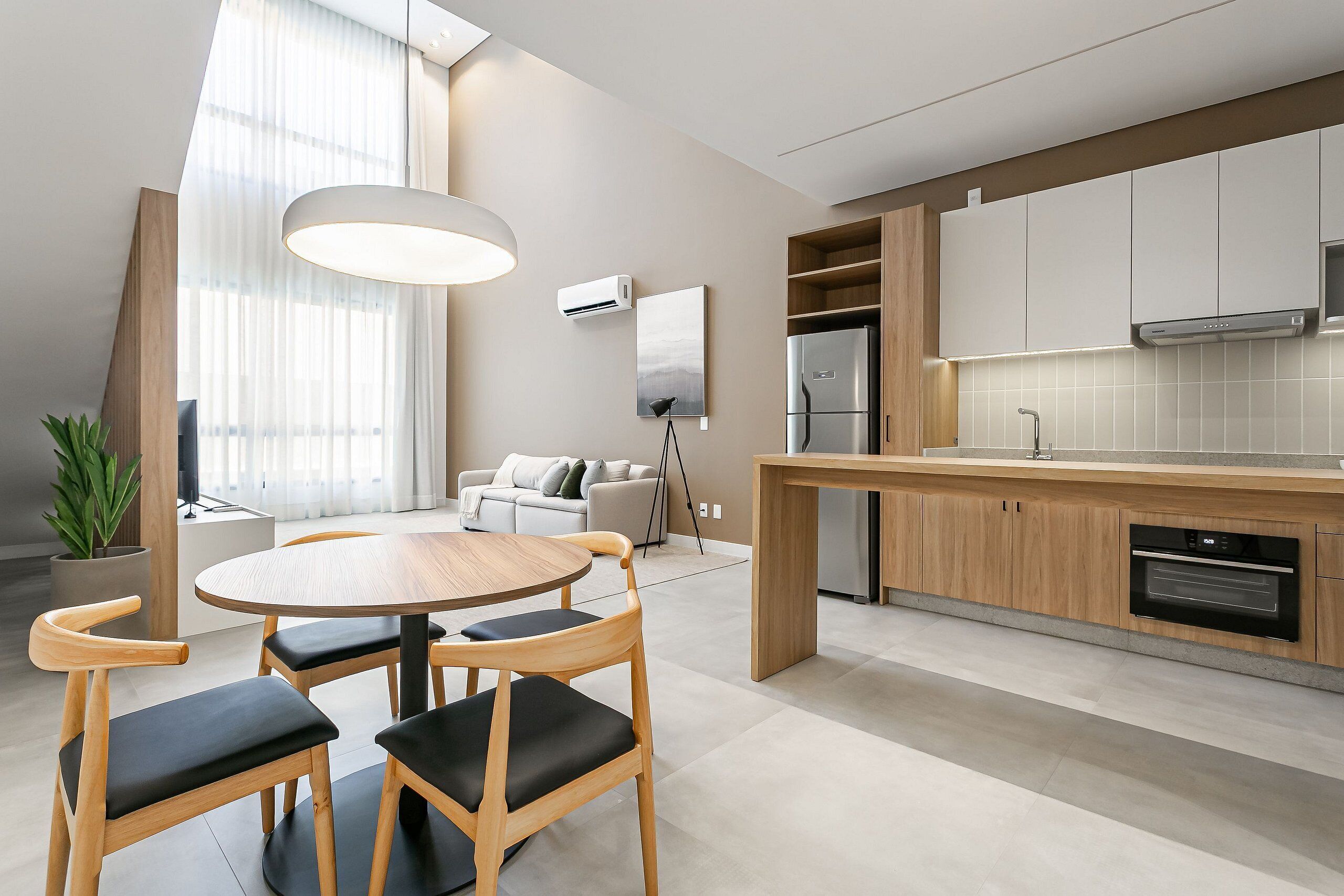 City Apartment | Living room | 42-inch Smart TV with digital channels