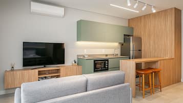 Estudi urbà, 1 llit de matrimoni | Interior