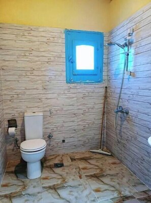 Towels, soap, toilet paper
