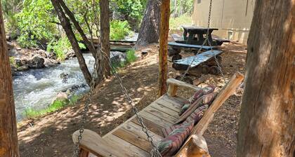 Chase Snow, Then Chill Next to The Fireplace in Unit 11 at the Cedaredge Lodge