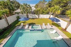 Beheizter Pool