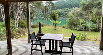 Private seaside cottage with boat only access.