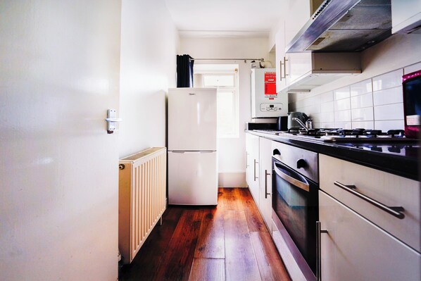 Microwave, oven, stovetop