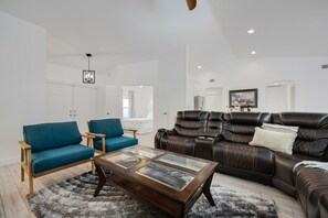 Smart TV, DVD player, video library