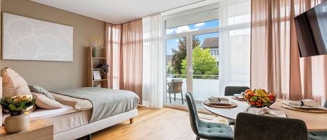 1 Schlafzimmer, Bügeleisen/Bügelbrett, Reisekinderbett, kostenloses WLAN