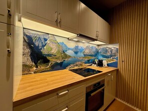 Fridge, oven, stovetop, dishwasher - Apartment Fjordliebe, Lammplatz Bad Krozingen (Bad Krozingen)