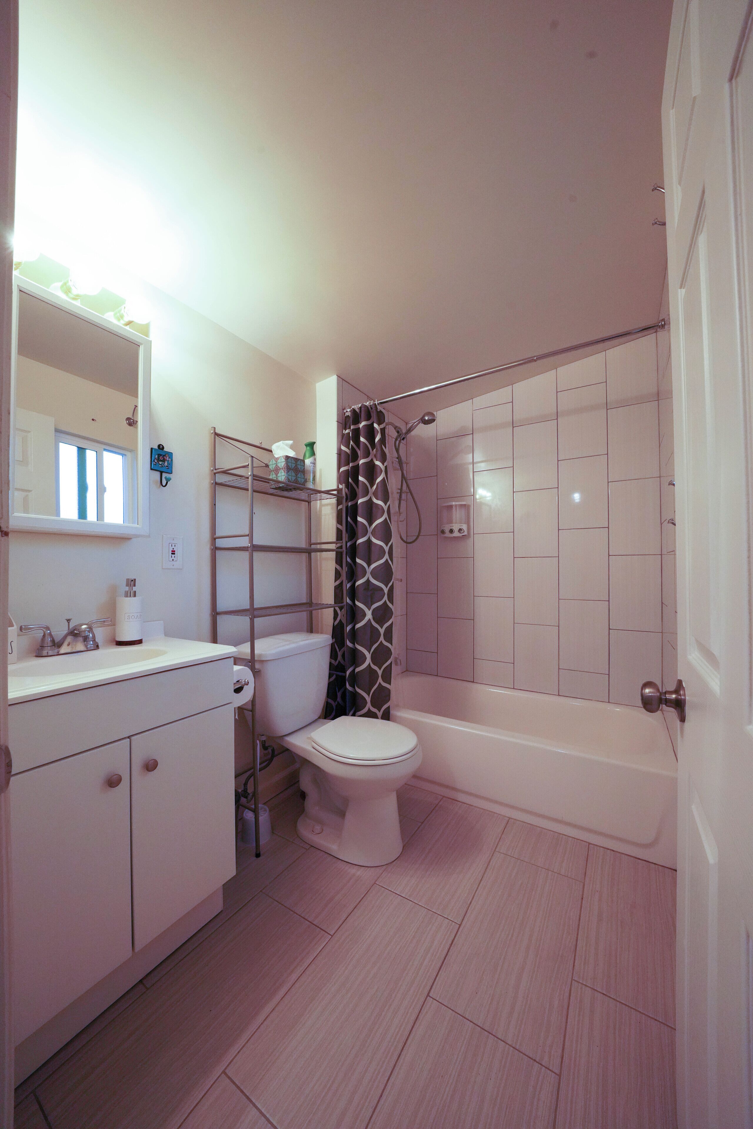 Towels, soap, toilet paper