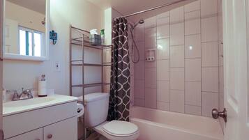 Towels, soap, toilet paper