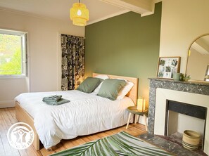 4 chambres, accès au Wi-Fi (inclus)