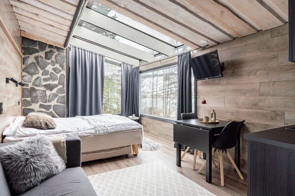 1 habitación, escritorio, wifi gratis y ropa de cama 