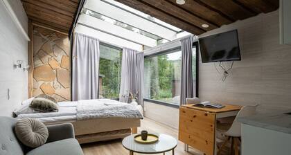 Cozy Suite on Himosranta with Lake Views & Hot Tub