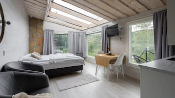 1 habitación, escritorio, wifi gratis y ropa de cama