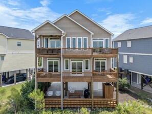 Exterior - A Nauti Sunset 4 BD 3.5 BA Amazing Intracoastal Waterway Views & Elevator (Surf City)