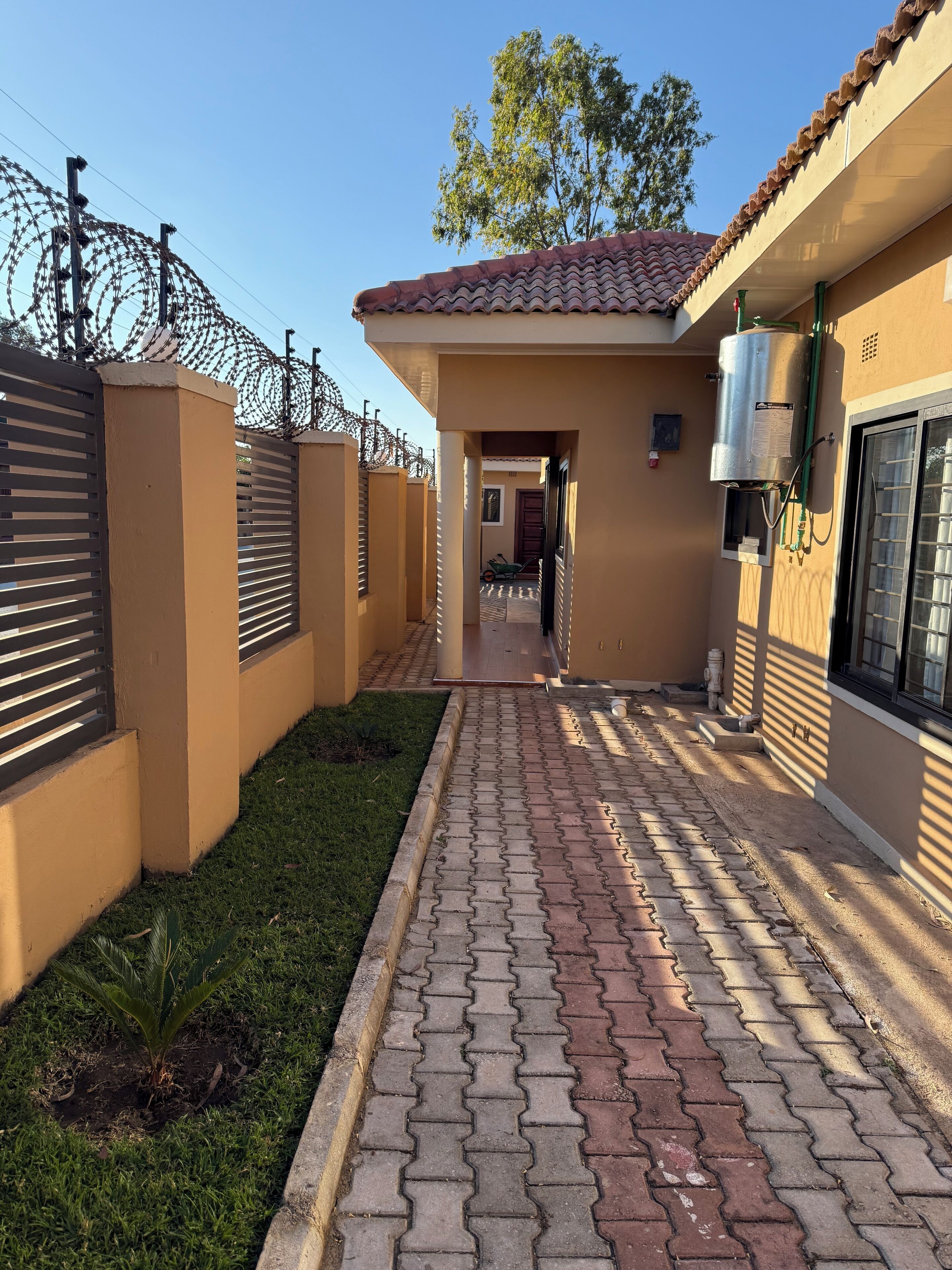 Enceinte de l’hébergement