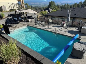 AuĂenpool, beheizter Pool