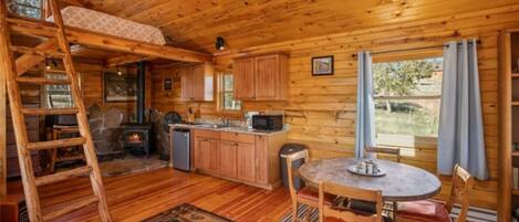 Chalet rustique Standard, vue sur la montagne | Intérieur
