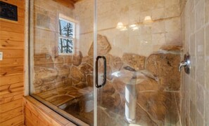 Standard Cabin, Mountain View | Bathroom - Phantom Canyon Resort (Cripple Creek)
