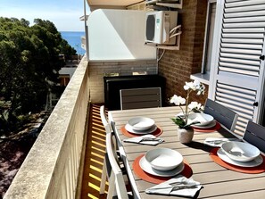 Outdoor dining - APARTBEACH CYE 6 42 SEA SIDE VIEW (Salou)