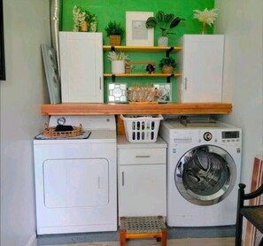 Interior - Chic 1BR with Patio/BBQ, Wi-Fi, Free W&D & Parking near NuStadium & MIA Airport (Miami)