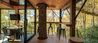 The Cūbus Treehouse, The Cūbus - by Highlands Treehouse Retreat