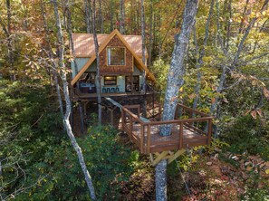 Property grounds - The Carpentree Treehouse, The Carpentree - by Highlands Treehouse Retreat (Highlands)