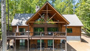 Terrace/patio - Cedar Cove on Lake Keowee! (Sunset)