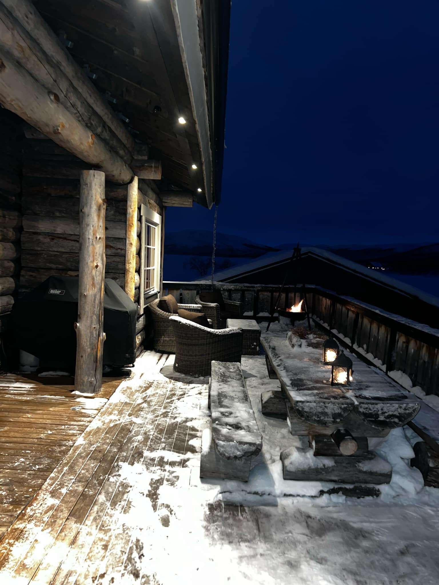 Overnattingsstedets uteområder