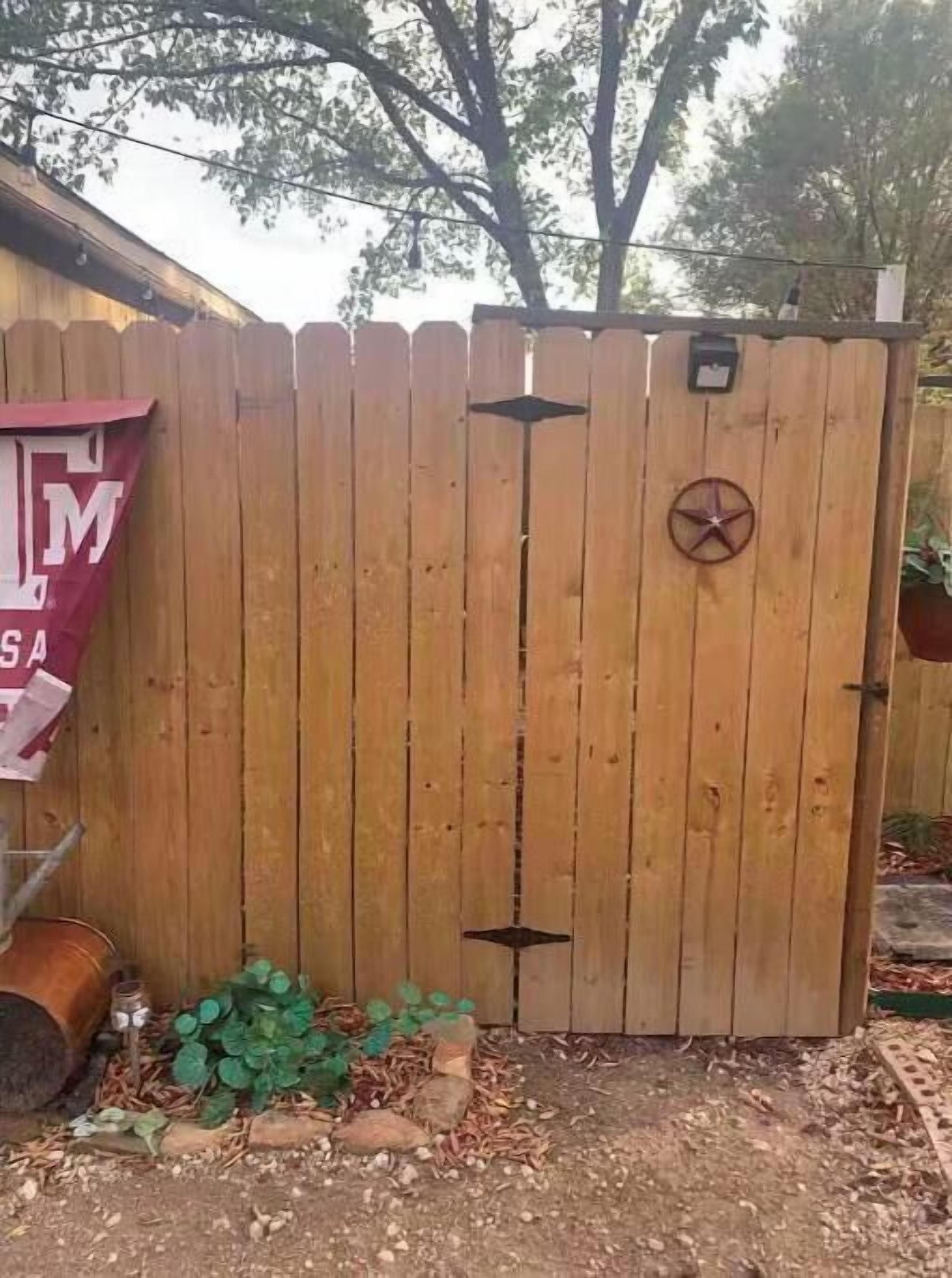 Enceinte de l’hébergement