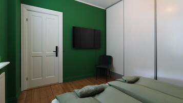 1 soveværelse, skrivebord, weekendseng, gratis Wi-Fi