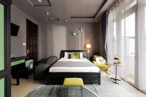 Deluxe Double Room Single Use, Balcony, City View